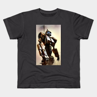 Warrior robot Kids T-Shirt